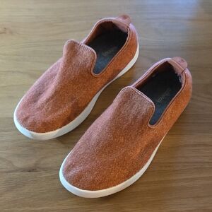 Allbirds Women's Orange Slip-On Loafers - Size 9